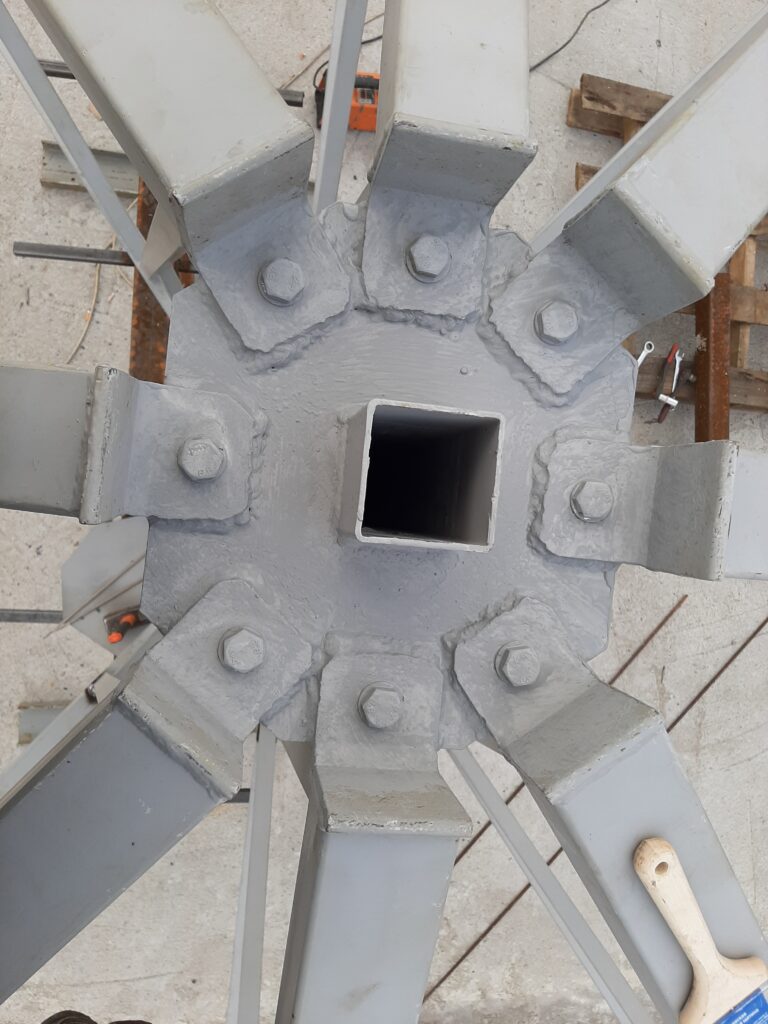 Steel Skylight Structure – Complex On-Site Assembly